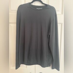 Outdoor Voices Men's black Long Sleeve Tee